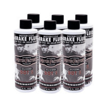 Liquide de frein DOT5 silicone - 6 x 240 ML - Lot de 6 bouteilles