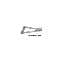  Axle Mount Side Mount License Plate Bracket For 3/4" Axle Diameter Aluminium Polished 