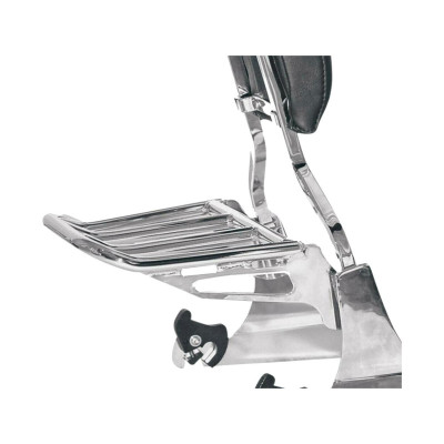  Detachable Backrest Luggage Rack for Softail Chrome 