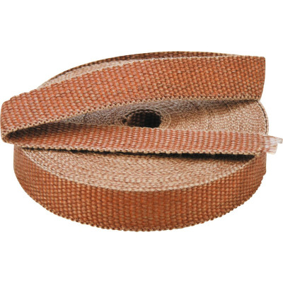  Insulating Exhaust Wrap 2" x 1/16" x 50 Ft. Roll Tan 