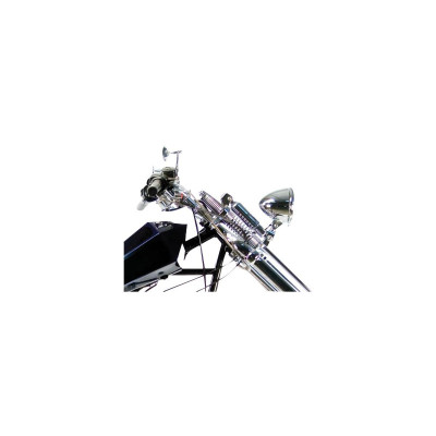 Low Springer Headlight Bracket Chrome 