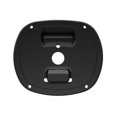  Inside Mid Mount License Plate Bracket Black Satin 