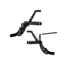  Forward Control Kit for Softail Base Rubber, no side stand included Black 