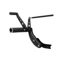  Forward Control Kit for Softail Base Rubber, no side stand included Black 