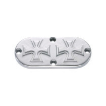  Cross Inpsection Cover Aluminium Polished 