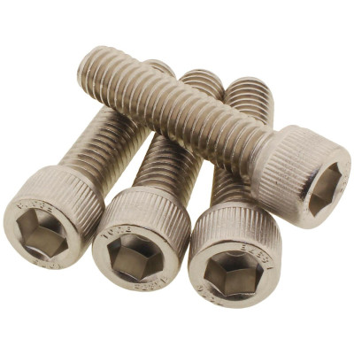 Sockethead Fork Clamp Screw Kit 4-Piece Stainless Steel