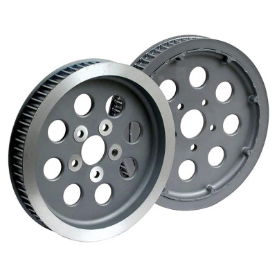 Poulie arrière - Diamètre 1-1/2" - 61 dents - Big Twin de 1982 à 1999 - Noir