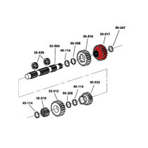  5 Speed.4TH GEAR,COUNTSHFT 