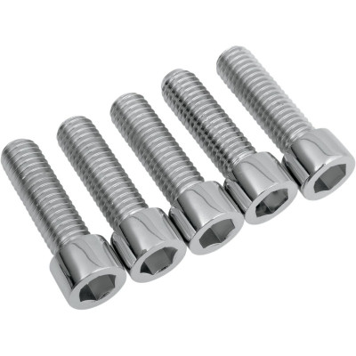 thumbnail image 2 of Chrome Pulley Bolts With Washer – 7/16-14 X 2 – Fits All Harley Models (Rear) 2 of 3