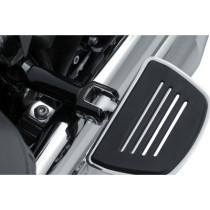Adaptateurs de repose pieds Kuryakyn Splined - Passager - Harley Davidson Softail à partir de 2018 - Chromé