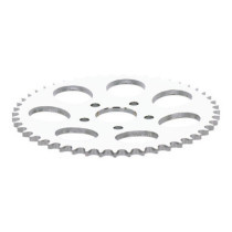 REAR SPROCKET, CHROME. 49T