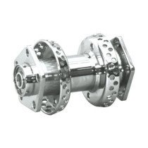 Dual flange hub 80 spokes. Chrome