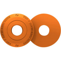 SEAT FENDER WASHER ORANGE