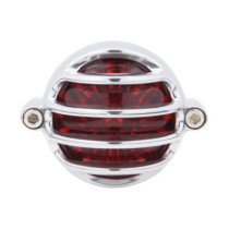 Motone, Lecter LED taillight. Polished, no bracket. ECE