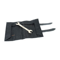 Longride, toolroll waxed cotton. Black