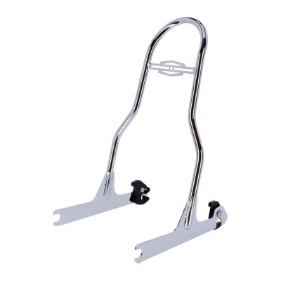 Sissy bar kit 17.50" upright chrome 