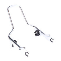 Sissy bar kit 12.50" 1-piece upright, chrome