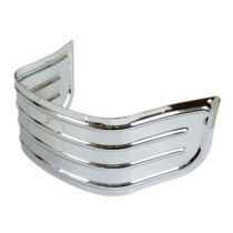Jupe de Garde Boue Avant Ribbed - Harley Davidson Shovelhead, Touring, Softail Heritage - Chromé