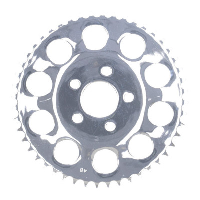REAR SPROCKET, CHROME. 48T