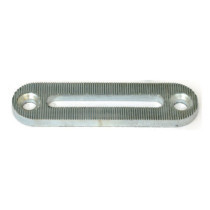 Primary chain tensioner anchor plate