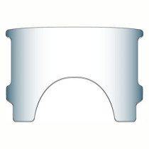 National Cycle, repl. adj. lower window (style A). Clear