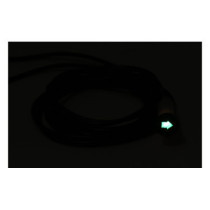 3/8 indicator light. Green, with ''turn signal arrow'' symbol