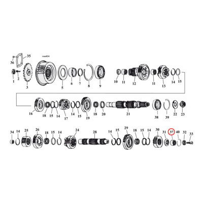 BEARING, COUNTERSHAFT