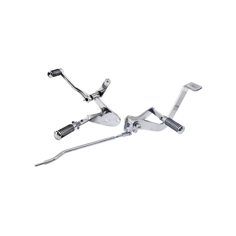 FXR forward control kit. Chrome