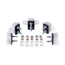 Circuit breaker, automatic. Dual mount, plastic. 30A