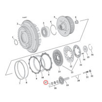 Retaining ring, throwout bearing