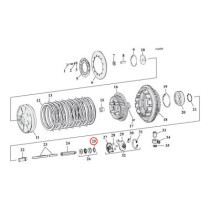 Retaining ring, throwout bearing