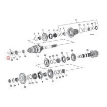 Retaining ring, throwout bearing