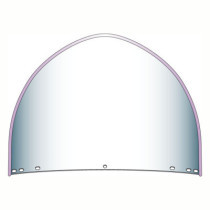 National Cycle, ''peaked'' top window beaded. 1949 style