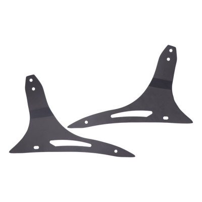 Highway Hawk, brackets for Wide sissybar. Black