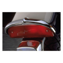 NC cast rear fender tip chrome
