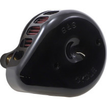 Filtre à Air S&S Mini Teardrop - Harley Davidson Softail à partir de 2018 et Touring à partir de 2017 - Noir brillant