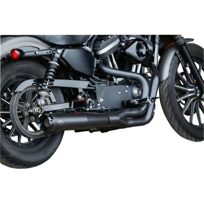 2:1 Exhaust - Black - '07-'13 XL