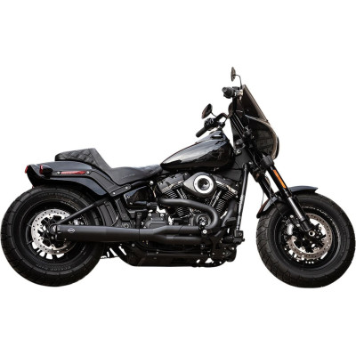 Echappement 2 en 1 S&S SuperStreet 50 states - Softail FLDE, FLSL, FXBB, FXFB, FLXR et FXLRST à partir de 2018 - Noir