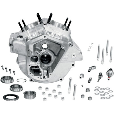 CRANKCASE ASSEMBLY STOCK-BORE SILVER