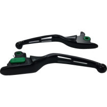 Leviers embrayage et frein Wide Blade Slotted - Harley Davidson Touring à partir de 2021 - noir