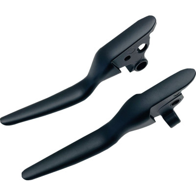 Leviers embrayage et frein custom - Harley Davidson Touring de 2008 à 2013 - noir