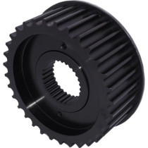 Poulie 32 dents - sortie de boîte transmission - Harley Davidson Twin Cam de 2007 à 2017 - noir
