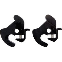 Kit de loquets détachables Sissy-bar, Tour-Pak - Harley Dacidson - noir