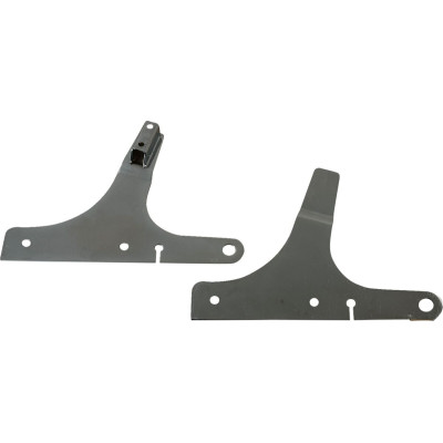 Platines latérales de Sissy-Bar - Harley Davidson Sportster de 1994 à 2003 - chromé