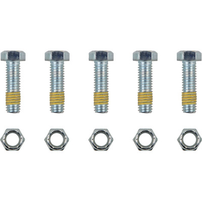 Kit de fixation de couronne/poulie - Torx - avec écrous - 7/16" - 14 x 1/2"