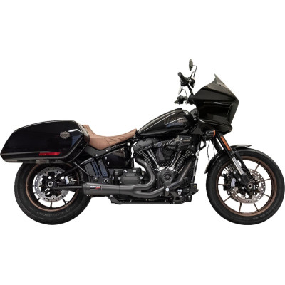 Exhaust 2:1 Road Rage 2 Ripper Short 49C Black M8 Softail