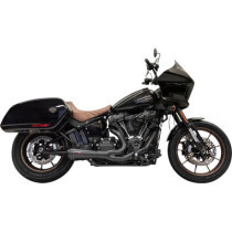 Exhaust 2:1 Road Rage 2 Ripper Short 49C Black M8 Softail