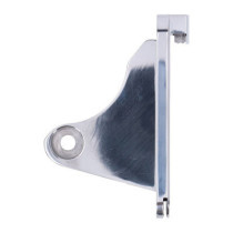 CPV, ''slide-in'' license plate bracket. Side mount, polished