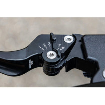 Classic Brake and Clutch Lever Kit Black Anodized Cable Clutch