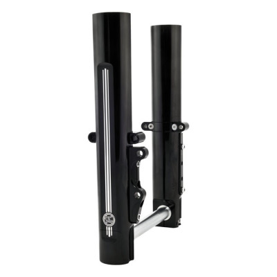 PM lower leg assembly, single disc. Black Contrast Cut